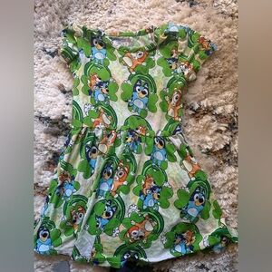 Bluey Little Snuggles 18-24 Month Dress